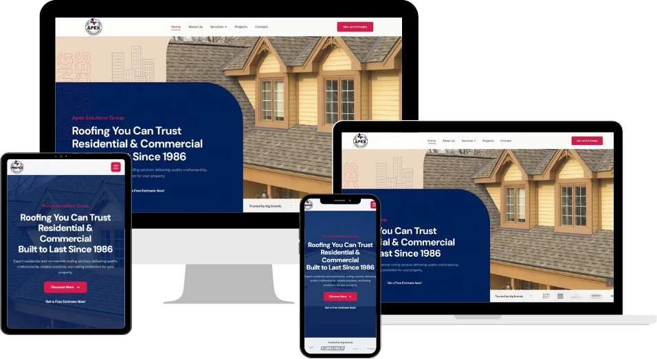HBDigital Solutions website showcase example 3 of 3